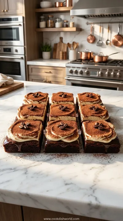 Tiramisu Brownies Recipe