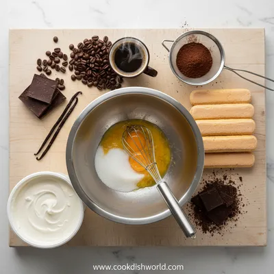 Tiramisu – Classic Italian Dessert - cooking process