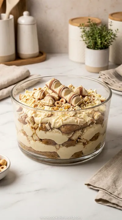 Tiramisu Kinder Bueno White – Easy Creamy Recipe
