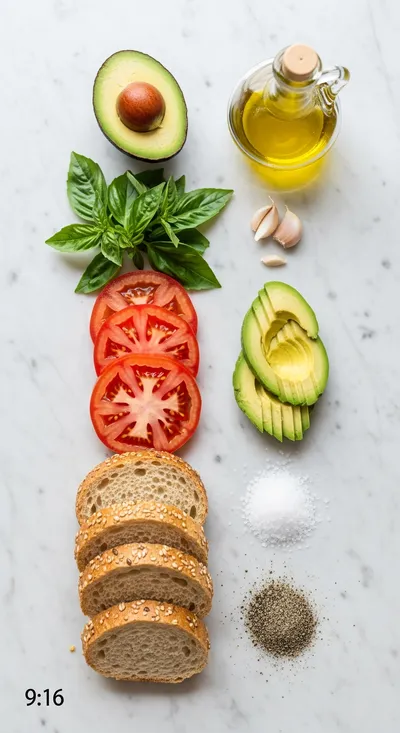 Tomato Avocado Sandwich – Easy Fresh Recipe - cooking process