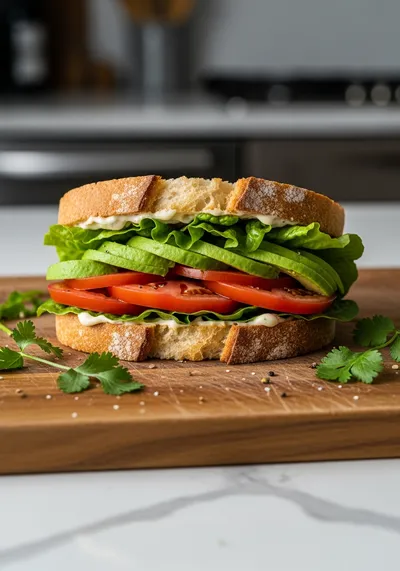 Tomato Avocado Sandwich – Easy Fresh Recipe
