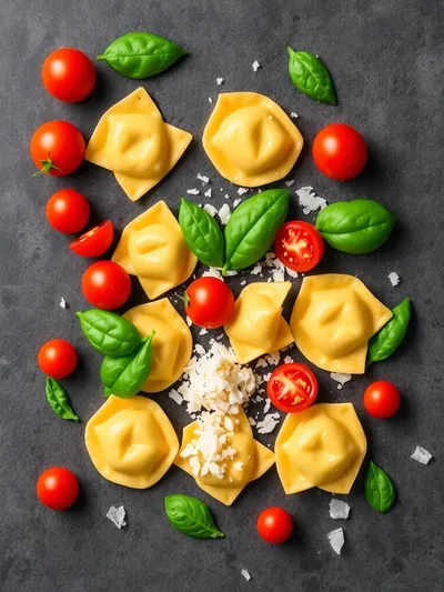 Tortellini Party Snacks – Quick Appetizer Recipe - ingredients preparation