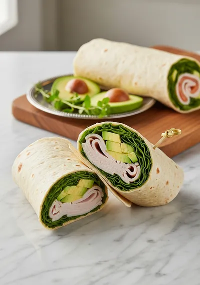Turkey Avocado Club Wraps – Irresistible Quick Meal
