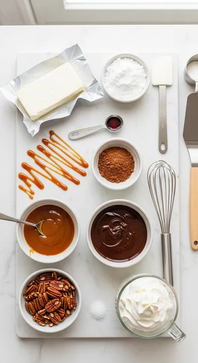 Turtle Cheesecake Dip Recipe - cooking process