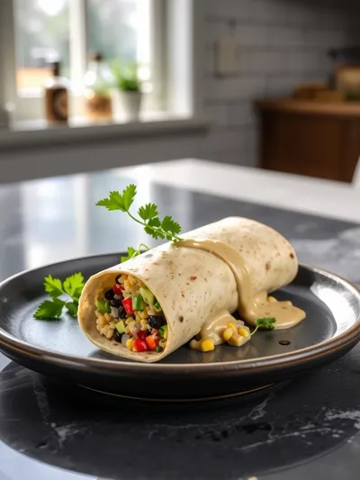 Vegan Burrito Recipe – Flavorful & Easy - ready to serve