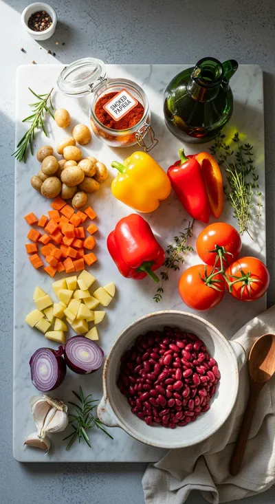 Vegan Goulash: Hearty Plant-Based Stew - cooking process