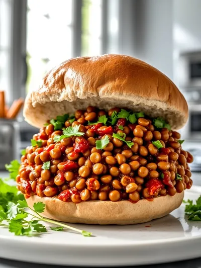 15-Minute Vegan Lentil Sloppy Joes
