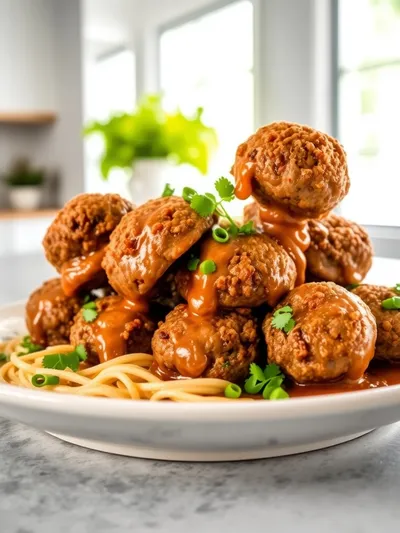 Vegan Mushroom Meatballs – Healthy Quick & Easy