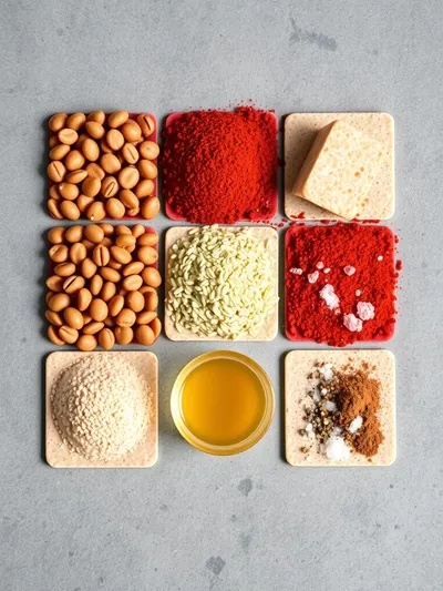 Vegan Salami – Plant‑Based Perfection - ingredients preparation