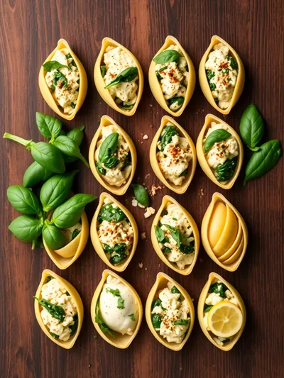 Vegan Stuffed Shells – Easy Plant‑Based Pasta - ingredients preparation