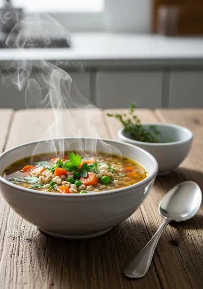Vegetarian Barley Soup