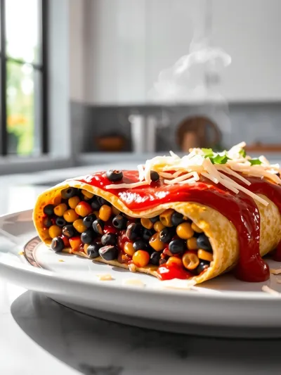 Vegetarian Black Bean Enchiladas – Easy & Delicious